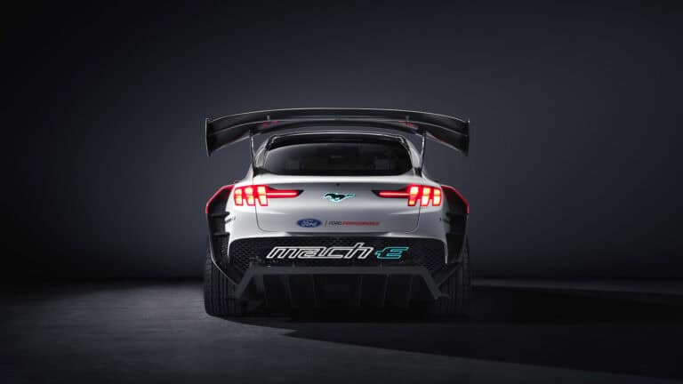 2020 Ford Mustang Mach-E 1400 Concept Rear View